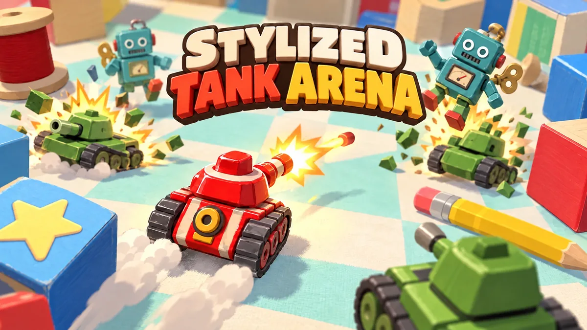 Stylized Tank Arena
